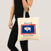 Wyoming Flag Bag Tote Bag (Voorkant (product))