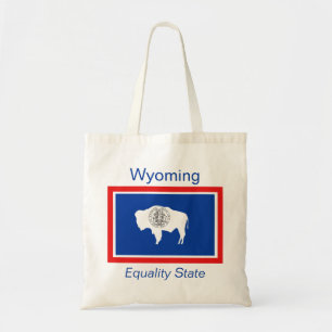 Wyoming Flag Bag Tote Bag