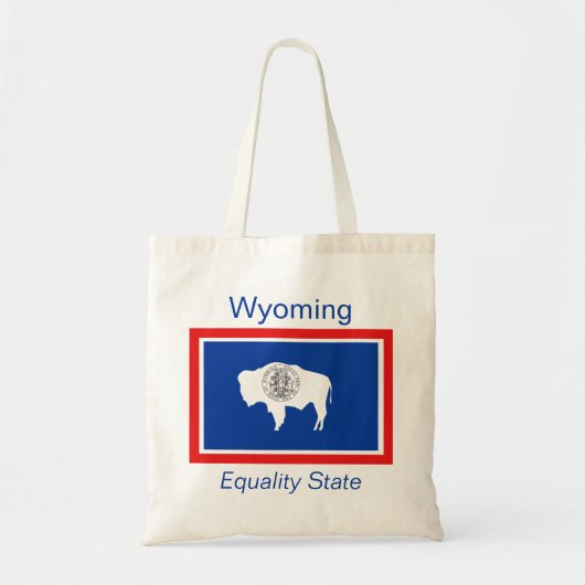 Wyoming Flag Bag Tote Bag (Voorkant)
