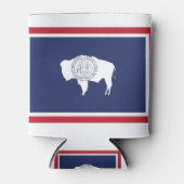 Wyoming Flag Blikjeskoeler (Voorkant)