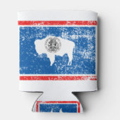 Wyoming Flag Blikjeskoeler (Achterkant)