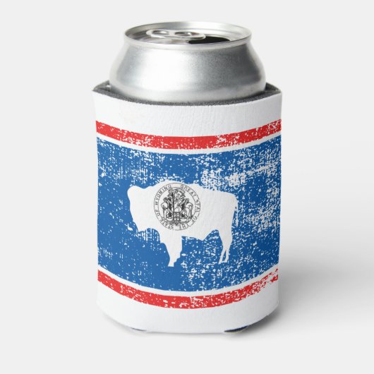 Wyoming Flag  Blikjeskoeler (Blikje Achterkant)