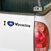 Wyoming Flag Bumpersticker (Op Truck)