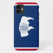 Wyoming Flag Case-Mate iPhone Case (Achterkant)