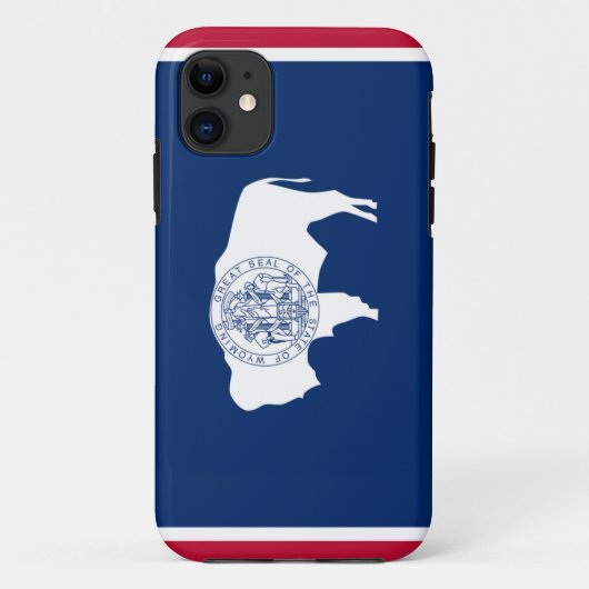 Wyoming Flag Case-Mate iPhone Case (Achterkant)