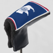Wyoming Flag Golfheadcover (3/4 voorkant)
