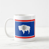 Wyoming Flag + Kaart Mok (Links)