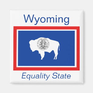 Wyoming Flag Magnet