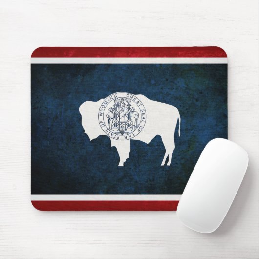 Wyoming Flag Muismat (Met muis)
