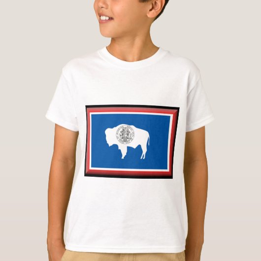 Wyoming Flag T-shirt (Voorkant)