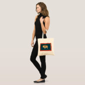 Wyoming Flag Tote Bag (Voorkant (model))