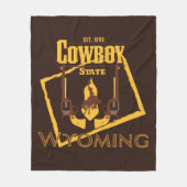 Wyoming Fleece Blanket (Voorkant)