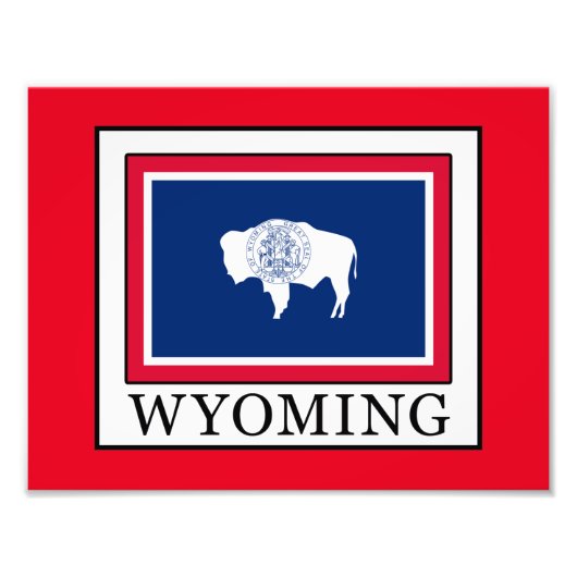 Wyoming Foto Afdruk (Voorkant)