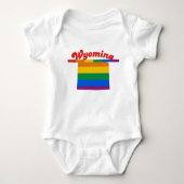 WYOMING GAY PRIDE ROMPER (Voorkant)