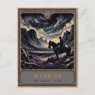 Wyoming   Gotische kunst Briefkaart