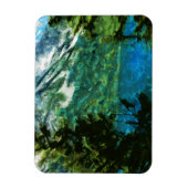 Wyoming Grand Teton Mountains Abstract Magneet (Verticaal)