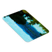 Wyoming Grand Teton Mountains Abstract Magneet (Rechterzijde)