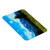 Wyoming Grand Teton Mountains Abstract Magneet (Rechterzijde)