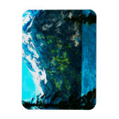 Wyoming Grand Teton Mountains Abstract Magneet (Verticaal)