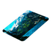 Wyoming Grand Teton Mountains Abstract Magneet (Linkerzijde)