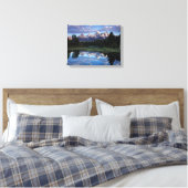 Wyoming, Grand Teton National Park 4 Canvas Afdruk (Insitu (Slaapkamer))