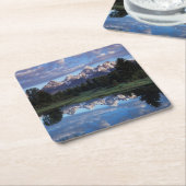 Wyoming, Grand Teton National Park 4 Kartonnen Onderzetters (Schuin)