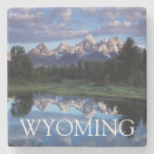 Wyoming, Grand Teton National Park 4 Stenen Onderzetter (Voorkant)