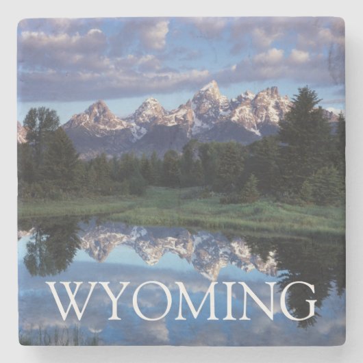 Wyoming, Grand Teton National Park 4 Stenen Onderzetter (Voorkant)