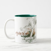 Wyoming Green Tree-Mok Tweekleurige Koffiemok (Links)