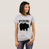 WYOMING GRIZZLY BEER T-Shirts (Voorkant volledig)