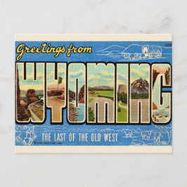 Wyoming Groet Ansichtkaart Briefkaart