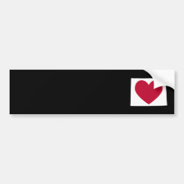 Wyoming Heart Bumpersticker