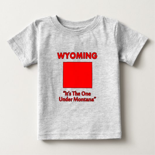 Wyoming - Het is degene onder Montana (Voorkant)