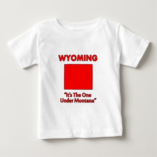 Wyoming - Het is degene onder Montana (Voorkant)