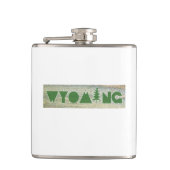 Wyoming Heupfles (Voorkant)