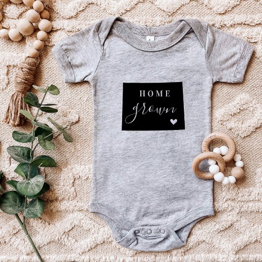 Wyoming Home Grown State T-shirt