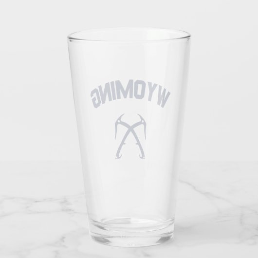 Wyoming Ice-klimmen Glas (Achterkant)