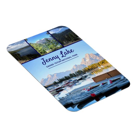 Wyoming Jenny Lake | Nationaal park Grand Teton Magneet (Rechterzijde)