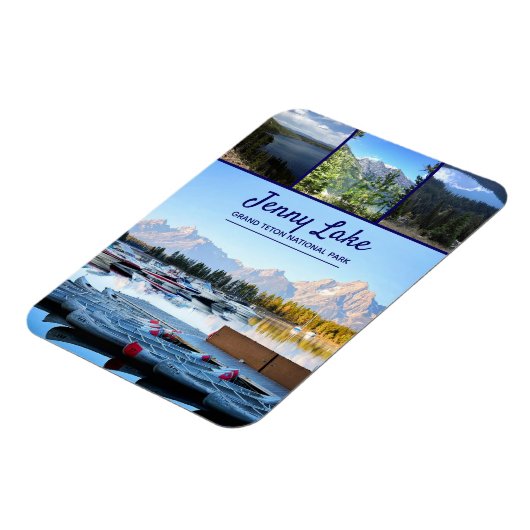 Wyoming Jenny Lake | Nationaal park Grand Teton Magneet (Linkerzijde)