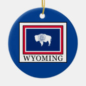 Wyoming Keramisch Ornament (Voorkant)