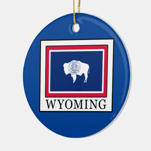 Wyoming Keramisch Ornament (Links)
