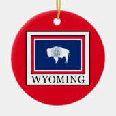 Wyoming Keramisch Ornament (Voorkant)