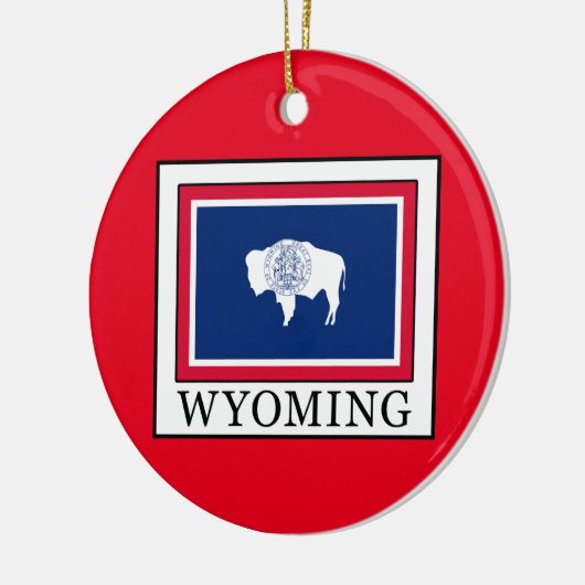 Wyoming Keramisch Ornament (Links)