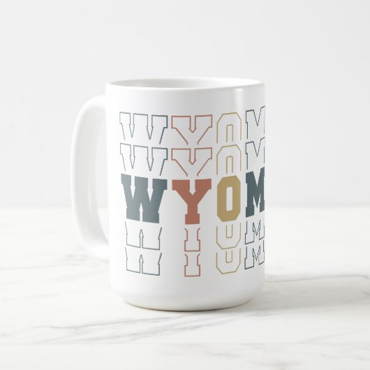 Wyoming Koffiemok (Voorkant links)