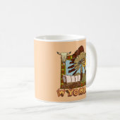 Wyoming Koffiemok (Voorkant rechts)