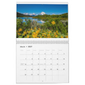 Wyoming Landschappen Kalender (Mar 2027)