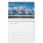 Wyoming Landschappen Kalender (Jan 2027)
