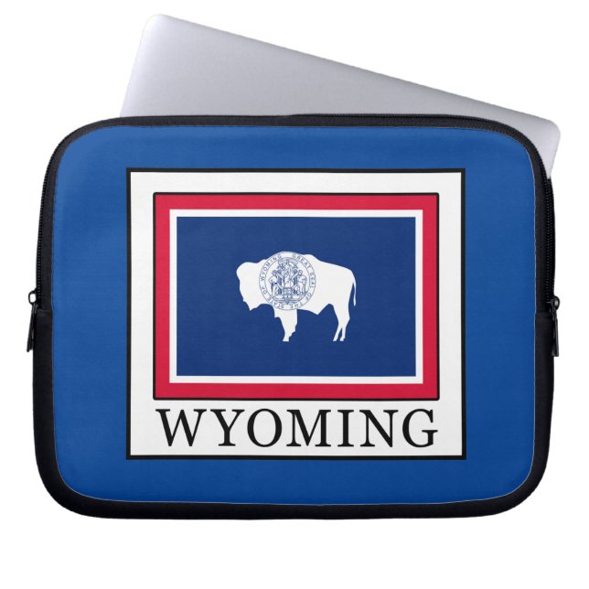 Wyoming Laptop Sleeve (Voorkant)