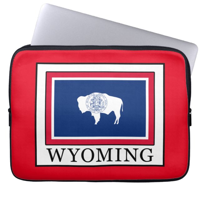 Wyoming Laptop Sleeve (Voorkant)