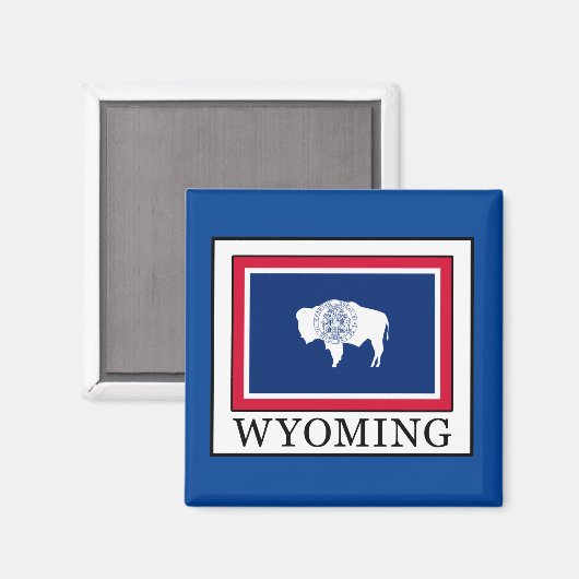 Wyoming Magneet (Voorkant / Achterkant)